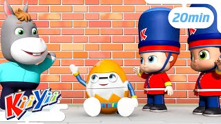 Humpty Dumpty 🐣 + More | Best of KiiYii Songs | ABC and 123 | Nursery Rhymes & Kids Songs