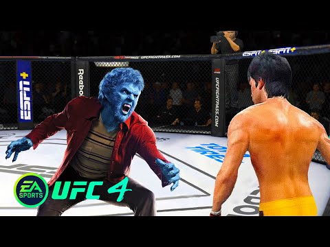 UFC4 Bruce Lee vs X Beast EA Sports UFC 4 PS5