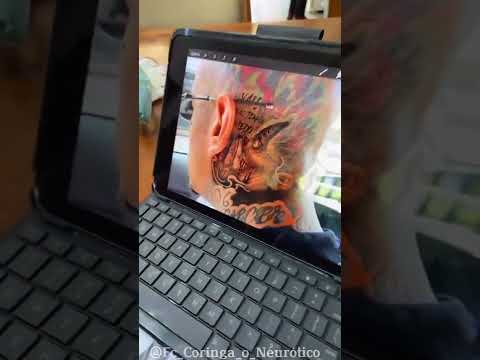 NOVA TATTO DO MC KAUAN O CORINGA