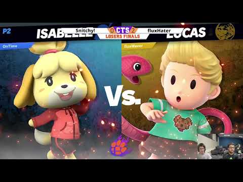 Clocktower Smash 117 - LF - GCB | Twitchy! (Isabelle, Villager) vs. fluxWaver (Lucas) - SSBU