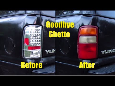 How to Install Stock Tail Lights on Yukon Denali