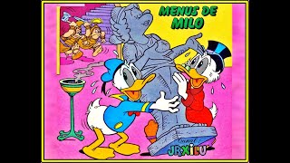 Donald e Tio Patinhas e A Menus de Milo - Quadrinhos Disney