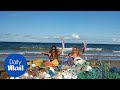 Rubber Jellyfish Shows The Environmental Impact Of Helium Balloons Daily Mail