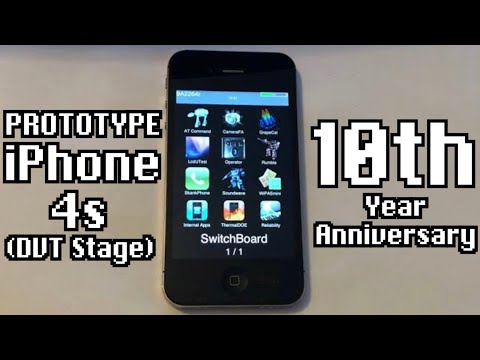 Apple iPhone 4s Prototype (DVT Stage) - (SwitchBoard) - 10th Year Anniversary - Apple History