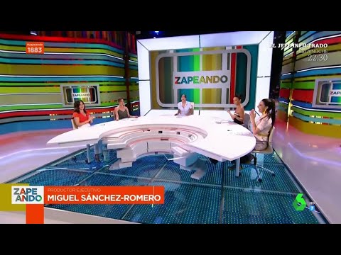 Celebran que solo son chicas en plató - Zapeando