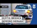Eerste beelden: man rijdt in op carnavalsoptocht