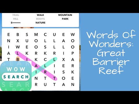 Words Of Wonders: Search - Great Barrier Reef (Part 1) - YouTube