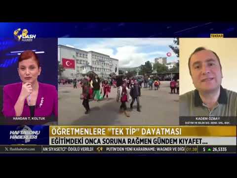Genel Başkanımız Kadem Özbay, Flash Haber Tv Ana Haber`e canlı yayın bağlantısı ile katılarak, eğitimdeki sorunlar, Çedes Protokolü ve eğitimcilere kıyafet dayatması ile ilgili açıklamalarda bulundu.26/08/2023 | EĞİTİM İŞ