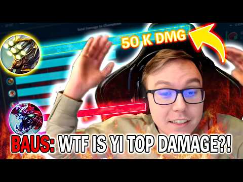 SHOWING THEBAUSFFS THE POWER OF MASTER YI TOP.