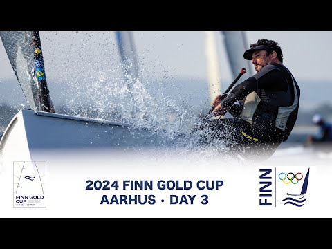 Highlights from Day 3 of the 2024 Finn Gold Cup in Aarhus