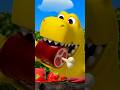 Yummy Dinosaur S Colorful Eating Hogi Dinosaur Shorts