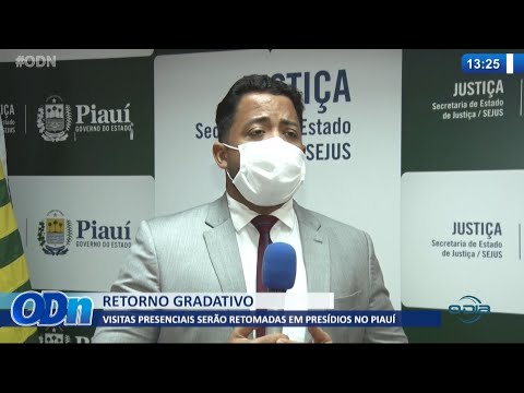 Sistema prisional do Piauí retoma visitas presenciais gradativamente 05 08 2021