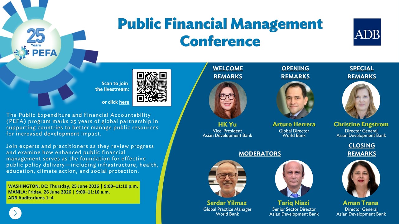 25 Years of PEFA: Public Financial Management Conference