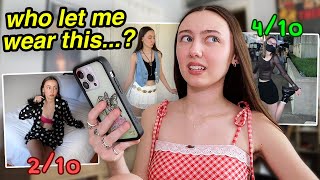 RATING MY CONCERT OUTFITS… (help)