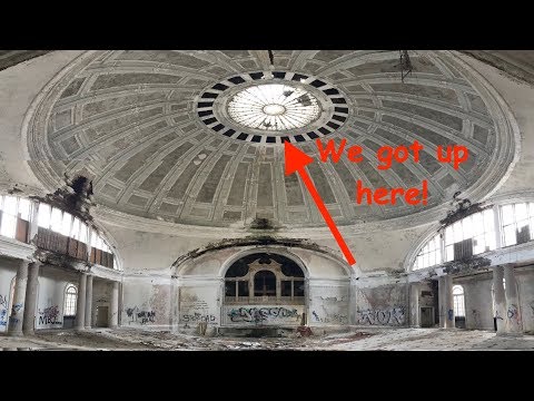 ABANDONED MEGA CHURCH (CLIMBED THE DOME OF DEATH!!)