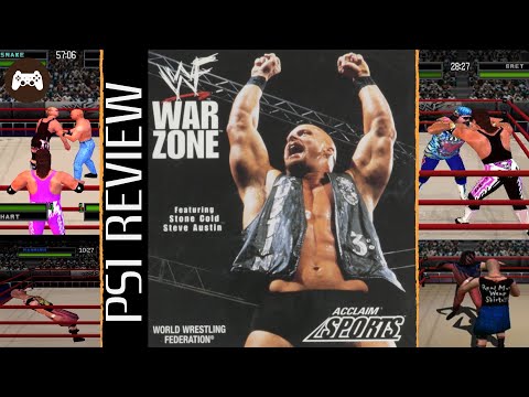 WWF Warzone PS1 Review - WWF Warzone PSX - WWF Warzone