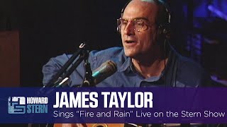 James Taylor “Fire and Rain” Live on the Stern Show (1997)