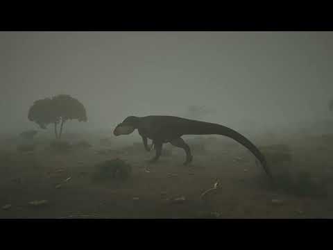 ANTHRAX   Dying, infected Allosaurus