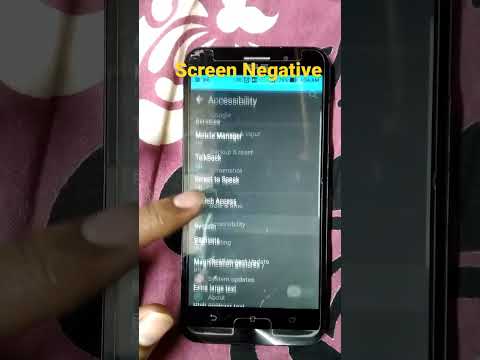 Mobile Screen Colour Negative Solution | Asus Zenfone2 Display Discolour |