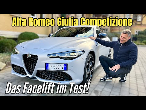 Alfa Romeo Giulia 2.0 Turbo Competizione: Das Facelift im ersten Test | Review | 2023