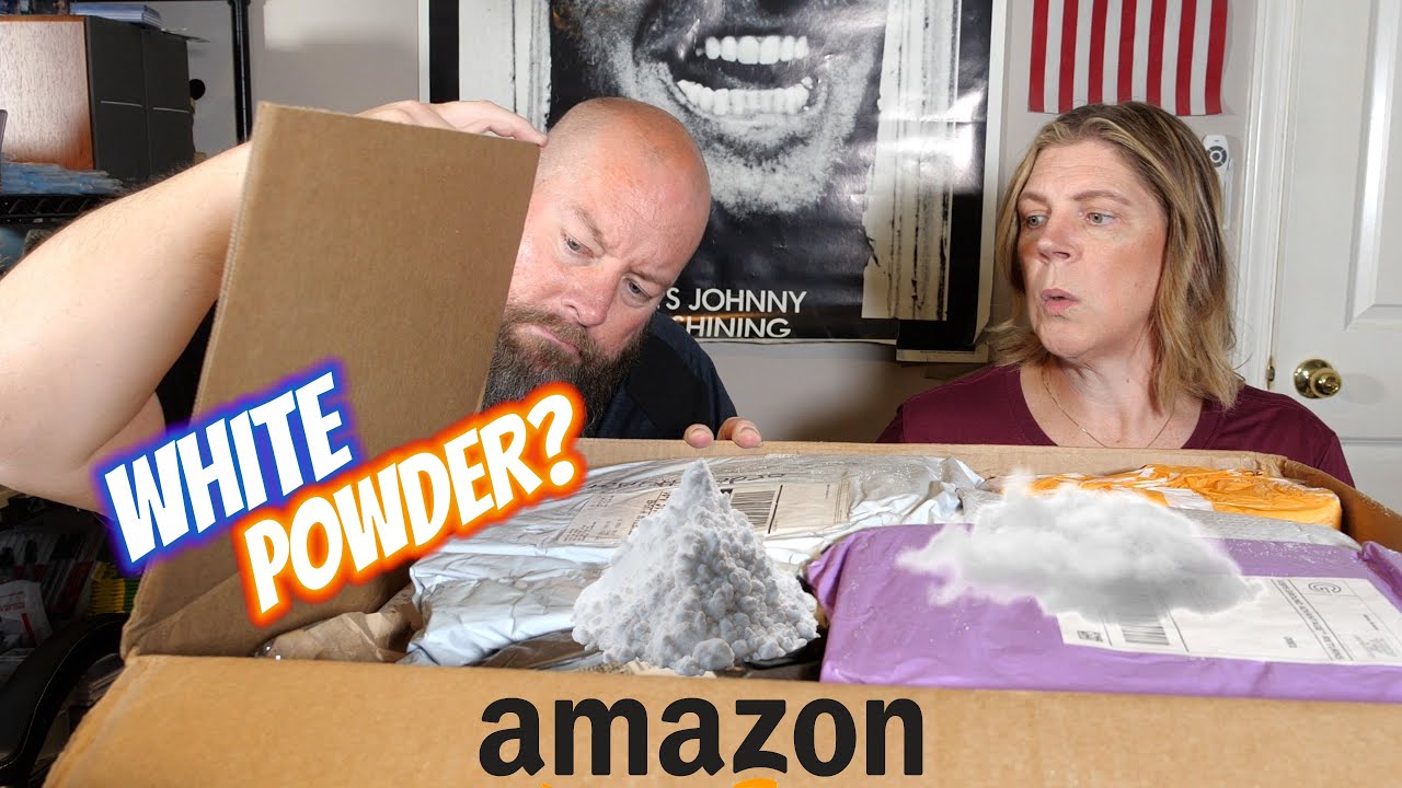 I bought UNOPENED Customer Return Packages FOUND WHITE POWDER INSIDE! WHAT?