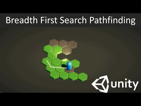 (BFS) Tactical Turn-Based Pathfinding, Breadth First Search in Unity3d