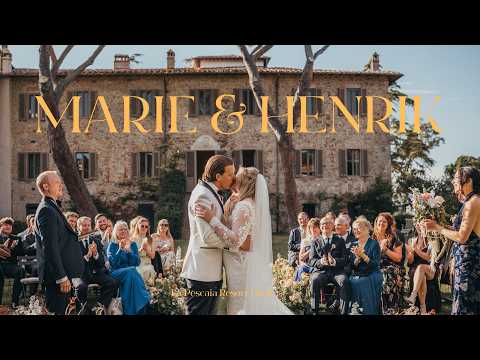 A Swedish-American Wedding in Tuscany | La Pescaia, Italy | Wedding Film