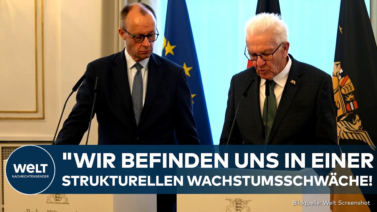 DEUTSCHLAND: Kanzler Merz mit Warnung in Baden-Württemberg! Kampf gegen Innovationsschwächen