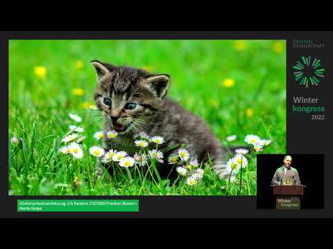 Winterkongress 2022 - Datenschutzverletzung: Ich fordere 250'000 Franken Busse!