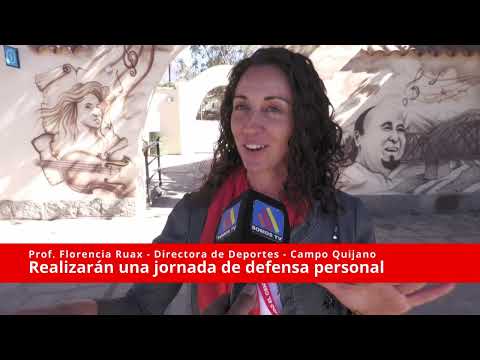 Realizarán una jornada sobre defensa personal en Campo Quijano