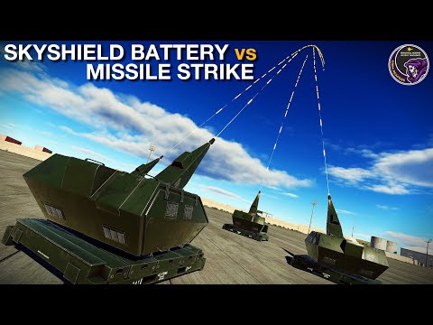 Could A Full Rheinmetall Skyshield Battery Defend A Coordinated Missile Attack? | DCS