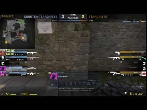 Smoke Grenade Kill - CSGO - DE_Cbble
