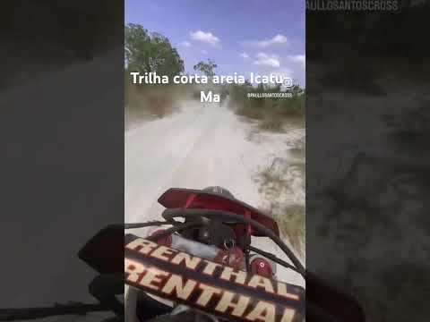 Um pouco da trilha corta areia Icatu-Ma #rels #relsfypシ