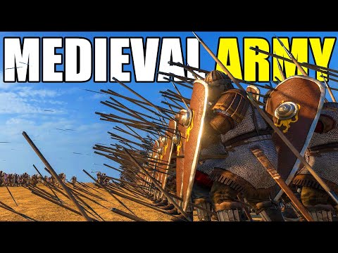 Raising a Huge MEDIEVAL ARMY in New Battle Simulator Released...