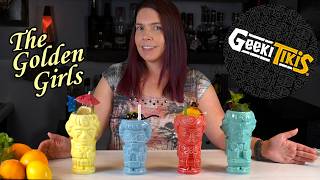 Geeki Tiki Golden Girls Tiki Mugs + Tiki Cocktails!
