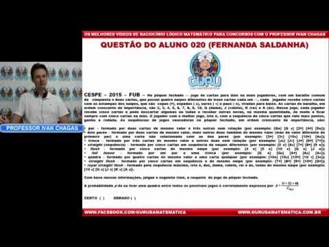 020 - Questão do Aluno - Probabilidade (www.gurudamatematica.com.br)