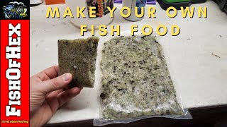 Start Making Your Own Fish & Coral Food Today | This Is How I Do It