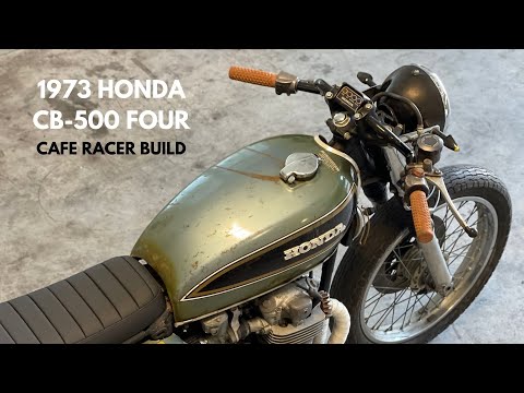 1973 CB500 Cafe Racer Build