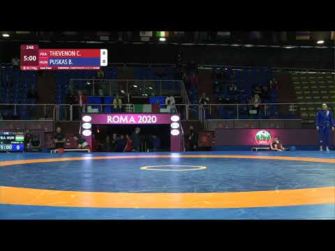 1/2 Women's GP GI - +71 kg: C. THEVENON (FRA) v. B. PUSKAS (HUN)