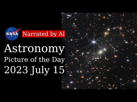 APOD: 2023-07-15 - Webb's First Deep Field (Narrated by Emma)