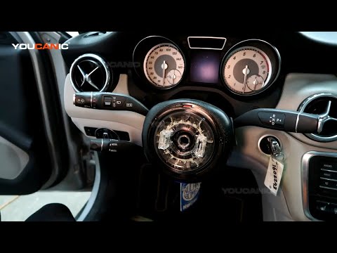 2014-2020 Mercedes Benz GLA250 – Steering Wheel Removal