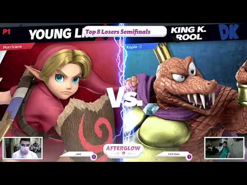 Afterglow #1 Top 8 Losers Semis: JADO (Young Link) vs C.O.G | Kople (King K Rool)