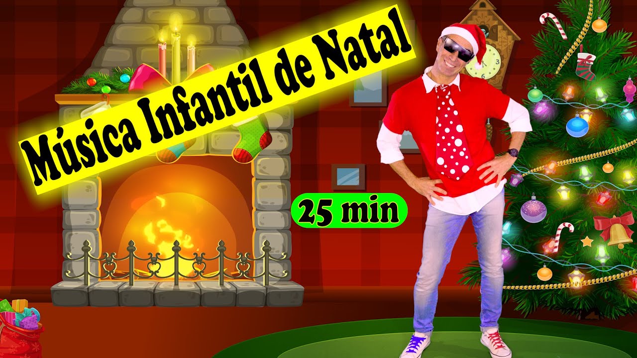 Música de Natal Infantil - 25 min | Música Infantil | Natal | Prof. Idalécio