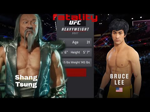 UFC4 | Bruce Lee vs Shang Tsung (EA Sports UFC 4)