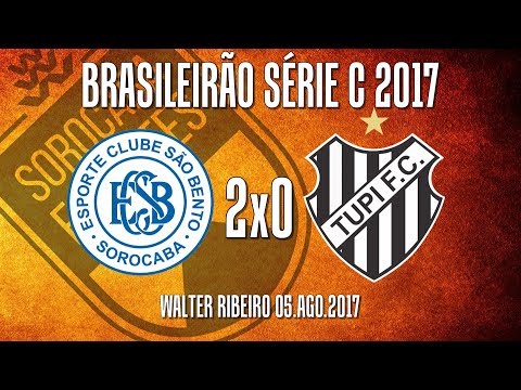 Gols São Bento Sorocaba 2x0 Tupi - Brasileirão Série C
