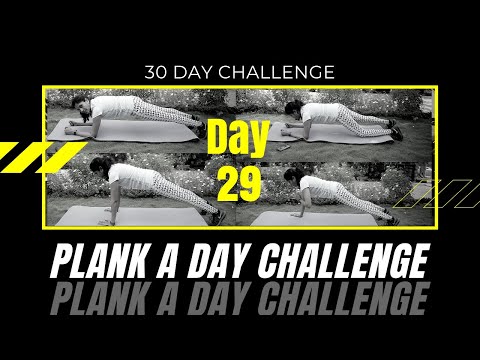 PLANK a Day For 30 Days Challenge (DAY 29) INSANE Results After 30 Days For STRONG CORE & ENDURANCE!