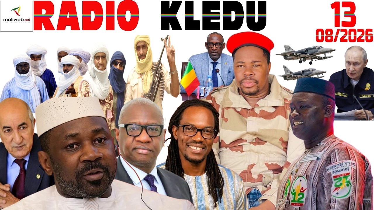 La Revue de Presse de la RADIO KLEDU du 13 Août 2026