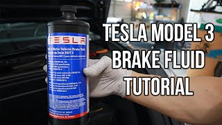 How To Change Brake Fluid On Your Tesla Model 3 or Y