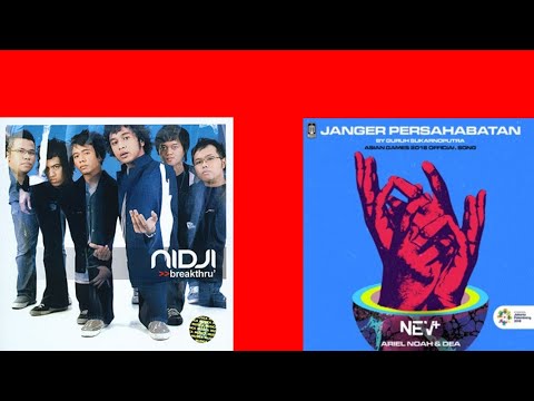 Nidji × NEV+, Ariel Noah ft. Dea - Disco Lazy Time × Janger Persahabatan Full Mashup!!