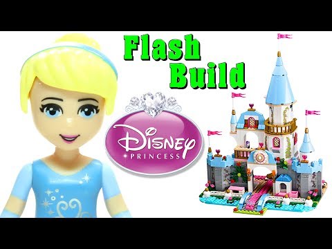 Vidéo LEGO Disney 41055 : Le château de Cendrillon